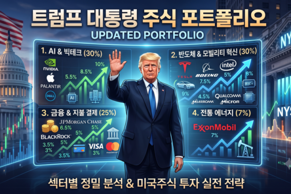 트럼프의 최신 주식 포트폴리오 전격 해부: 섹터별 분석과 실전 투자 전략